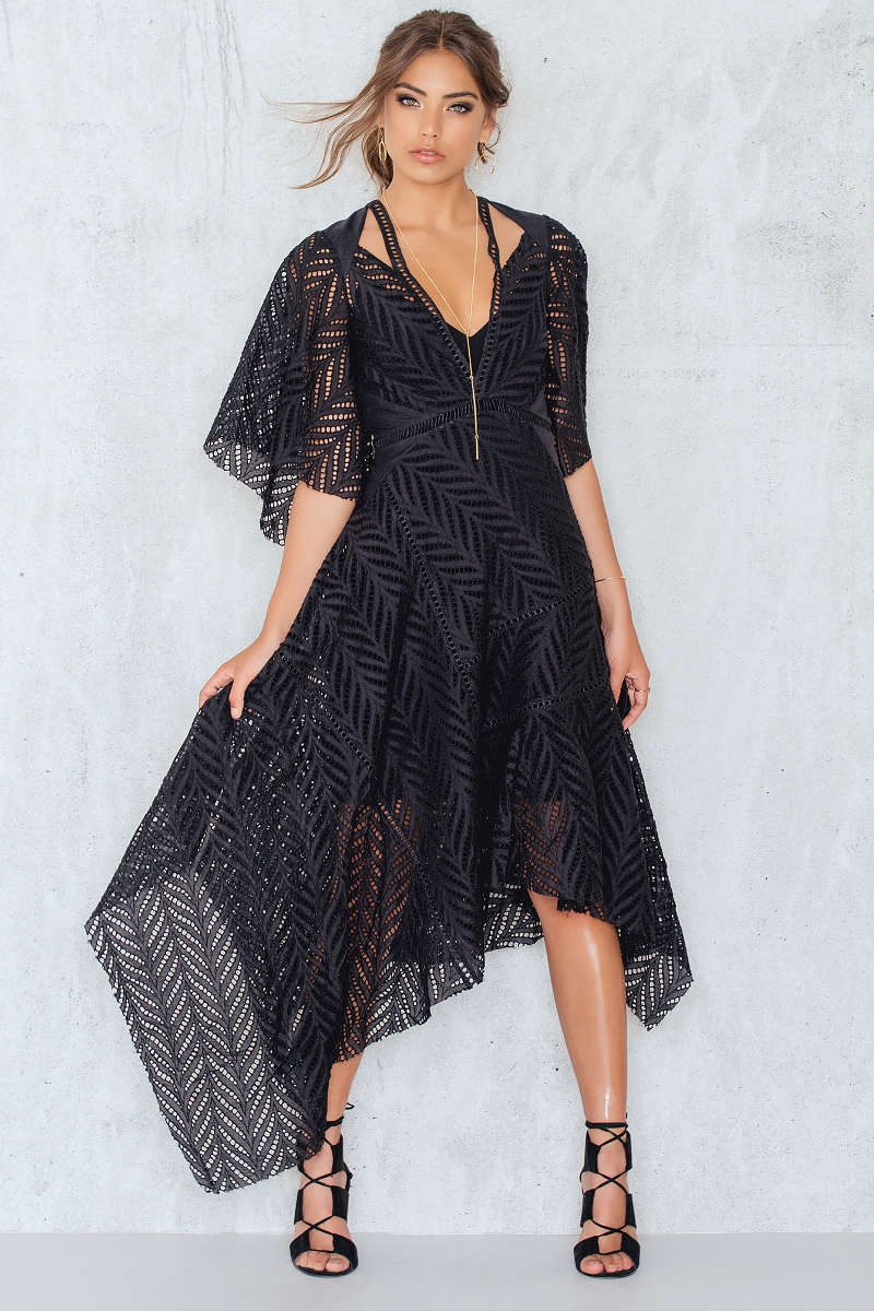 Acler - Langford Dress - Black | FASHION STYLE FAN