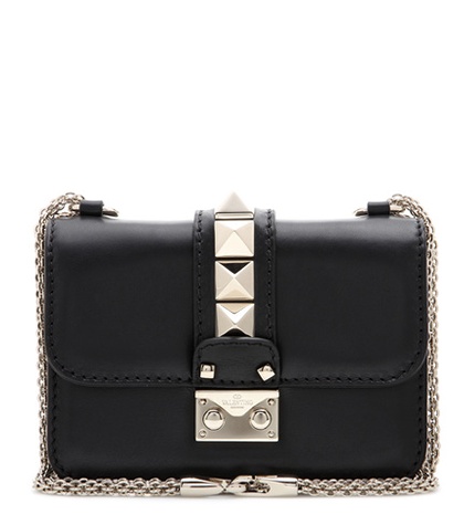 Valentino - Lock Mini Leather Shoulder Bag | FASHION STYLE FAN