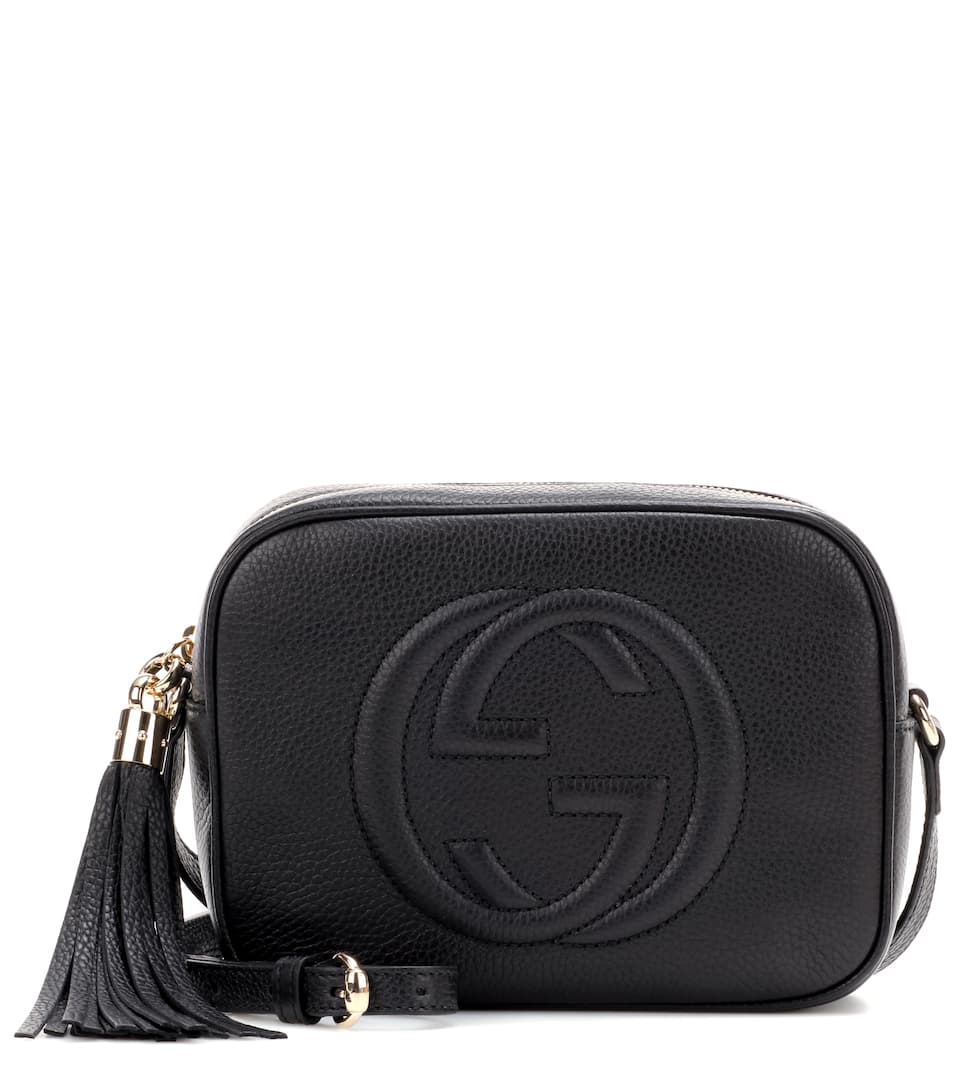 Gucci - Soho Leather Crossbody Bag - Black | FASHION STYLE FAN